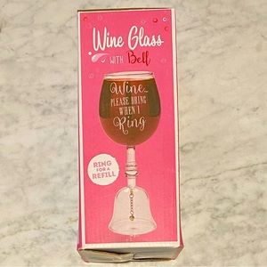🍷 Wine Glass with Bell